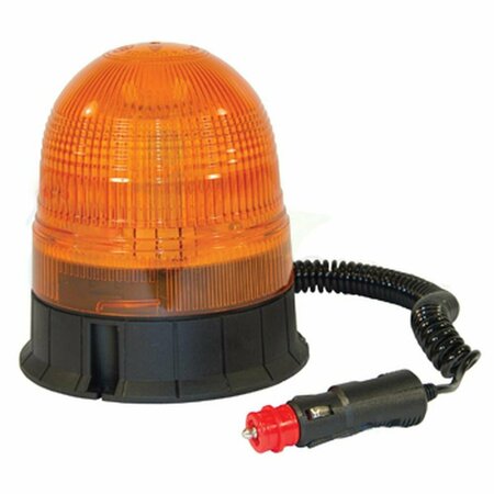 AFTERMARKET Beacon, 40 LED, AMBER, Magnetic Base, Power Cord A-BLA9814-AI